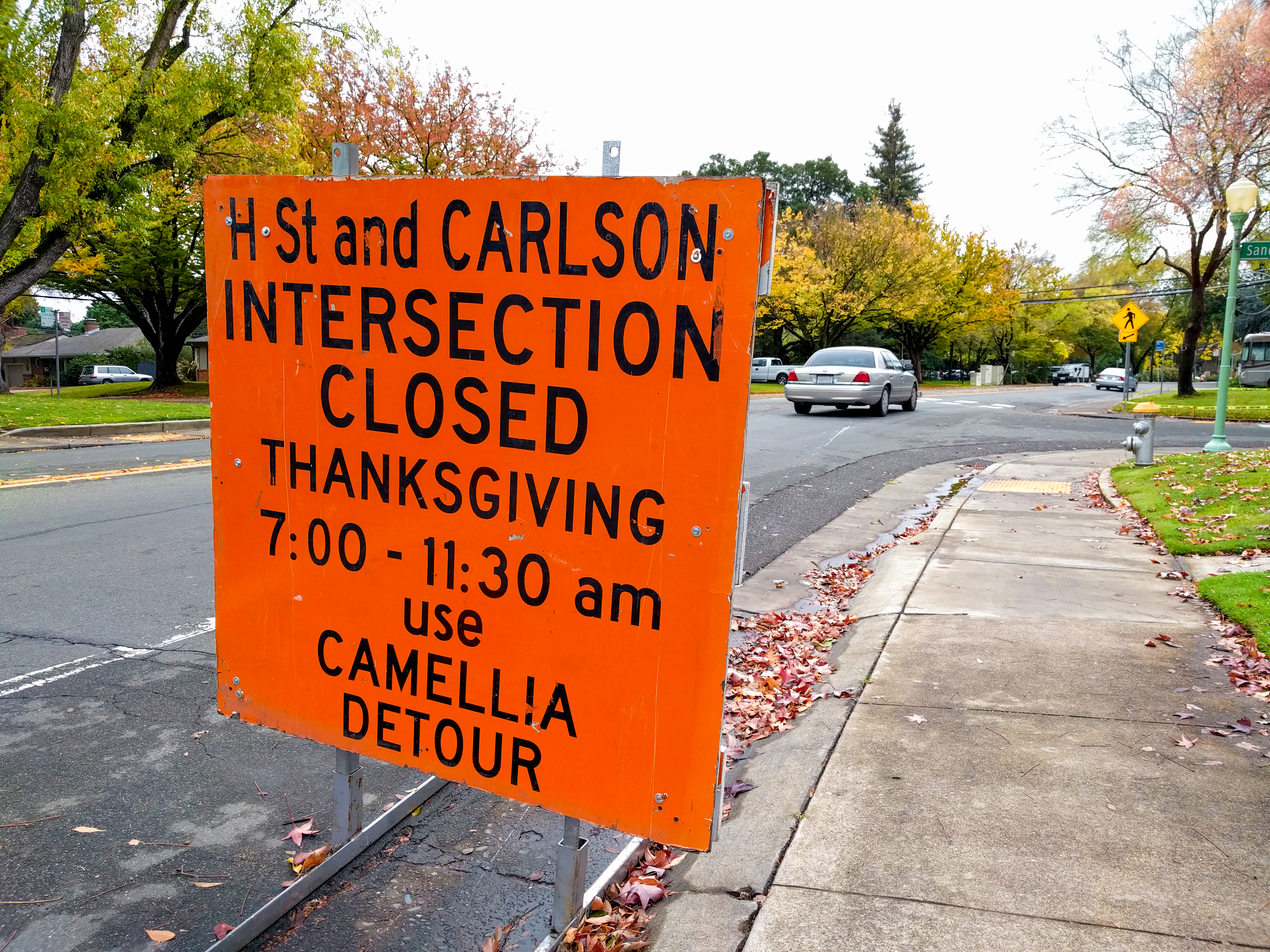 Run to Feed the Hungry Road Closures