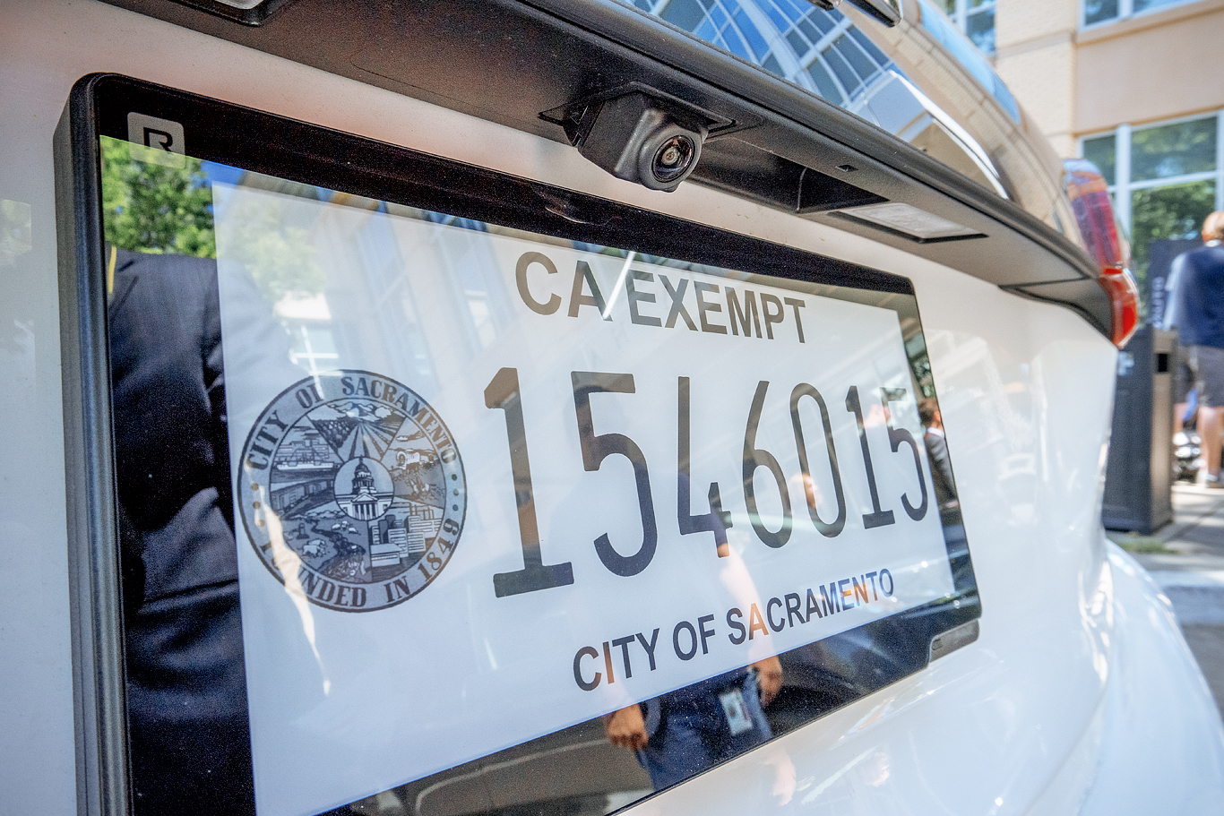 Sacramento just became the first city in CA to test digital license plates