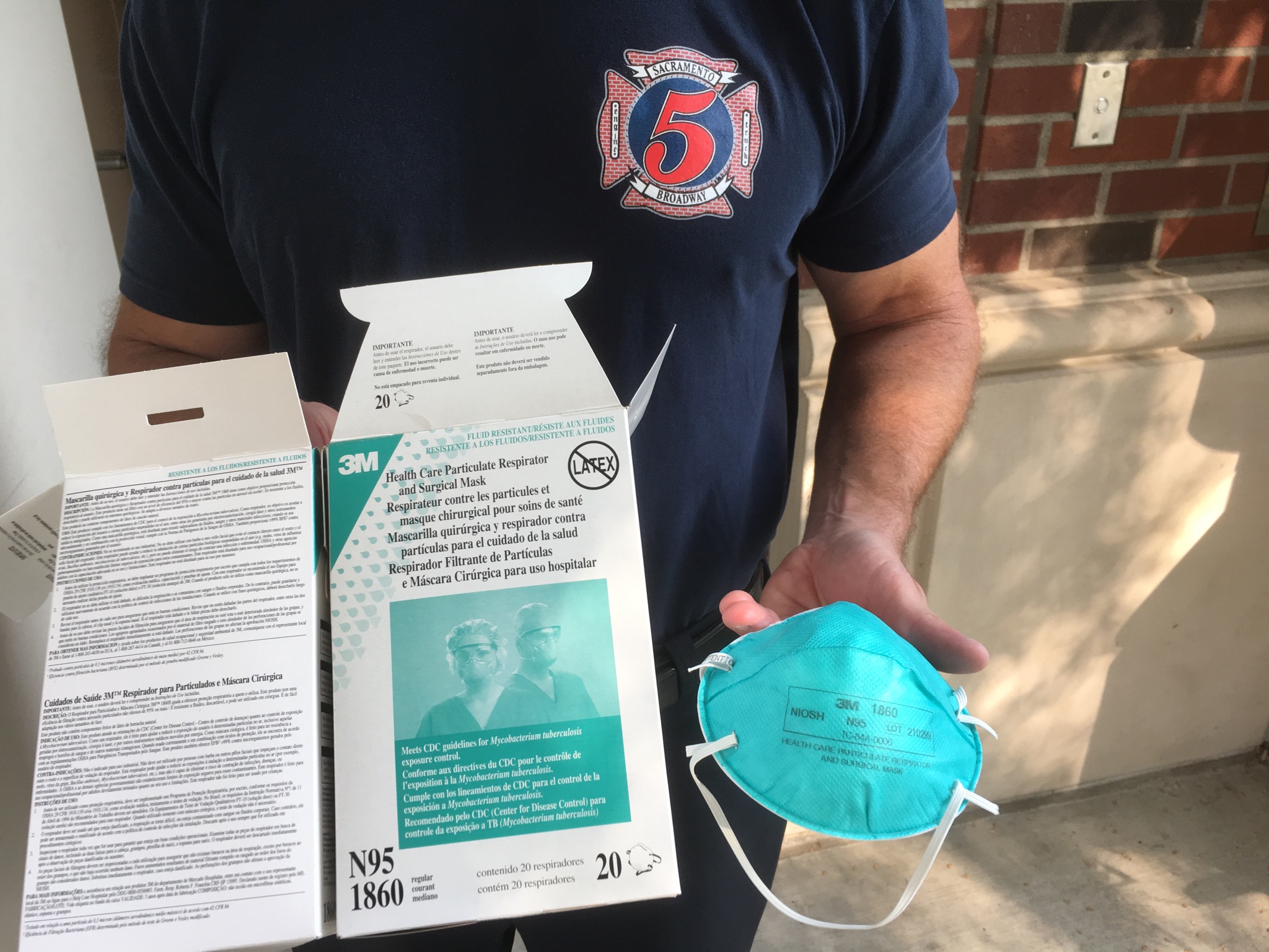 Responding to high demand, City restocks supplies of ‘particulate respirator’ masks
