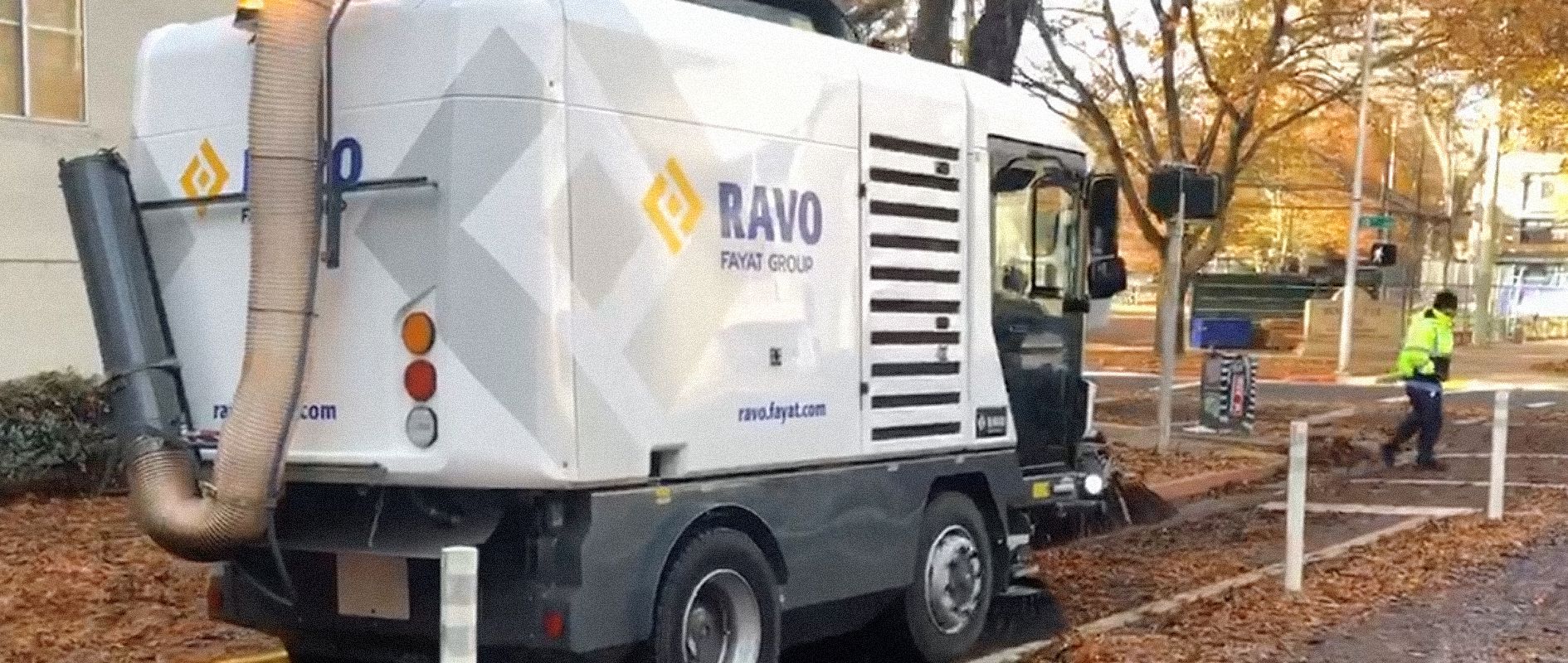 City tests ‘mini-sweepers’ to service parking protected bikeways