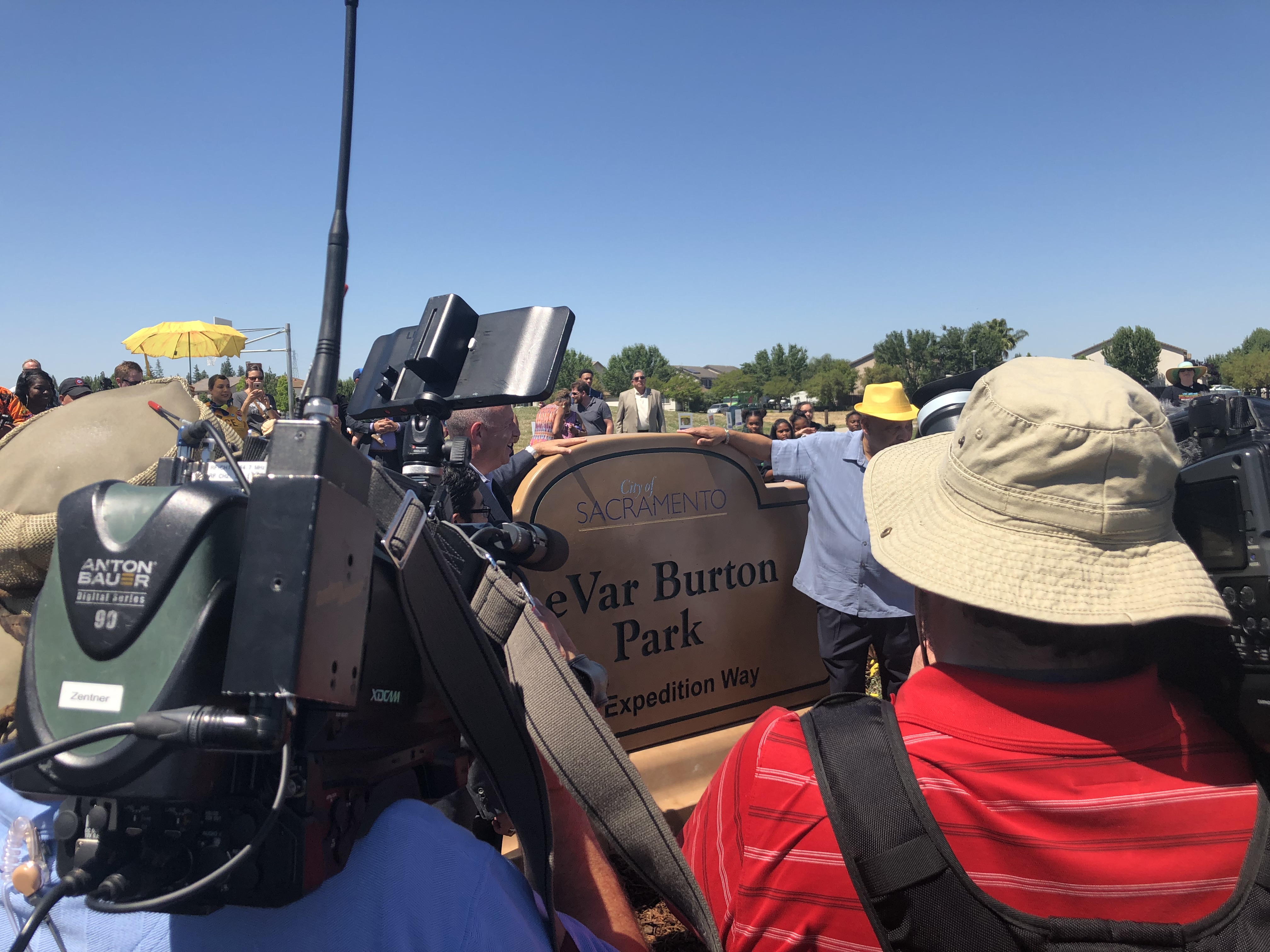 Watch LeVar Burton’s full speech at the newly named Levar Burton Park