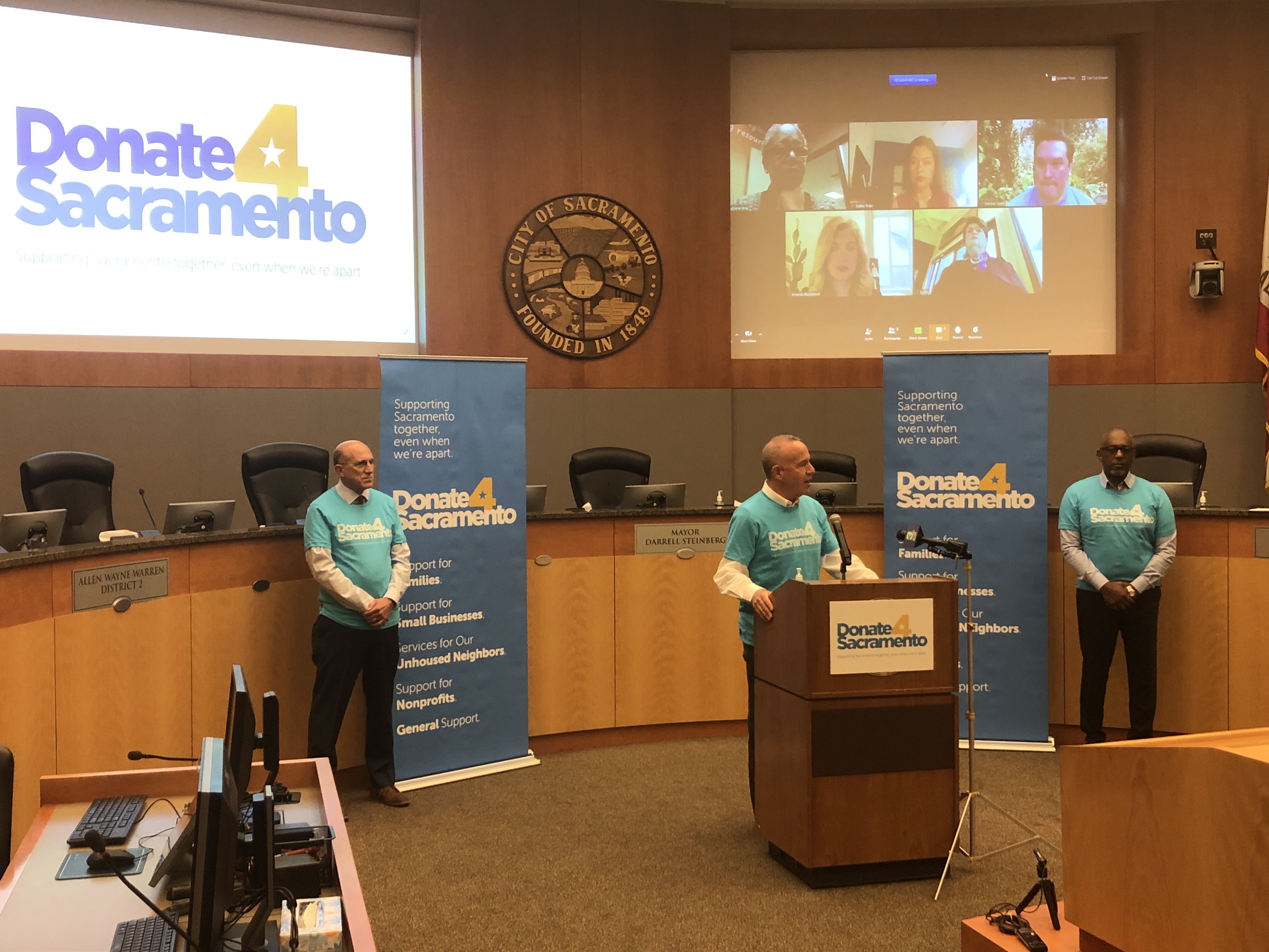 City, community groups launch ‘Donate4Sacramento’ to help those hurt economically by COVID-19