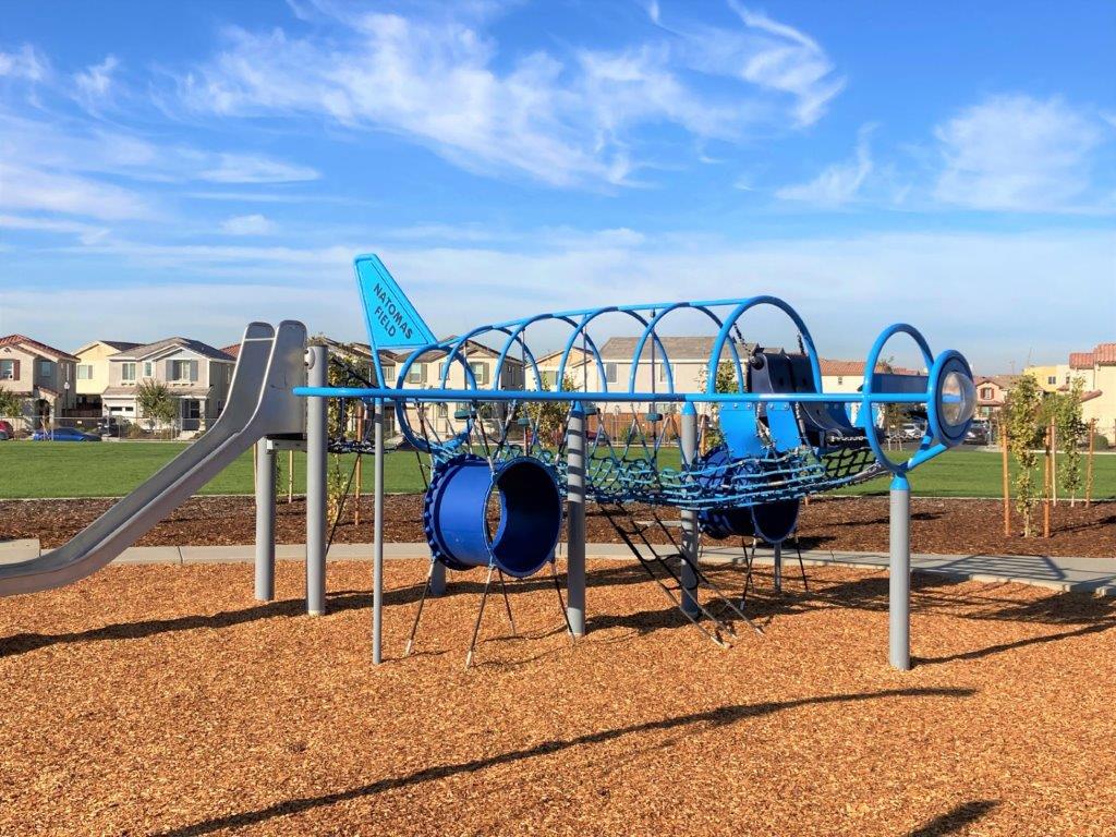 A new City park just opened in Natomas. Can you guess its theme?