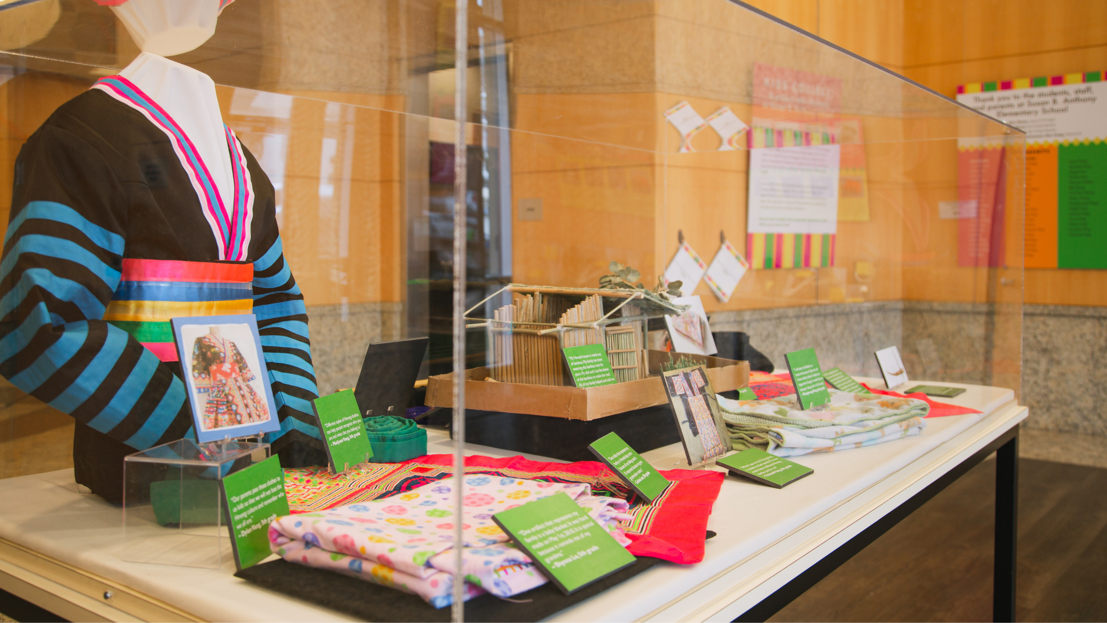 Sacramento City Hall exhibit focuses on elementary students’ Hmong heritage