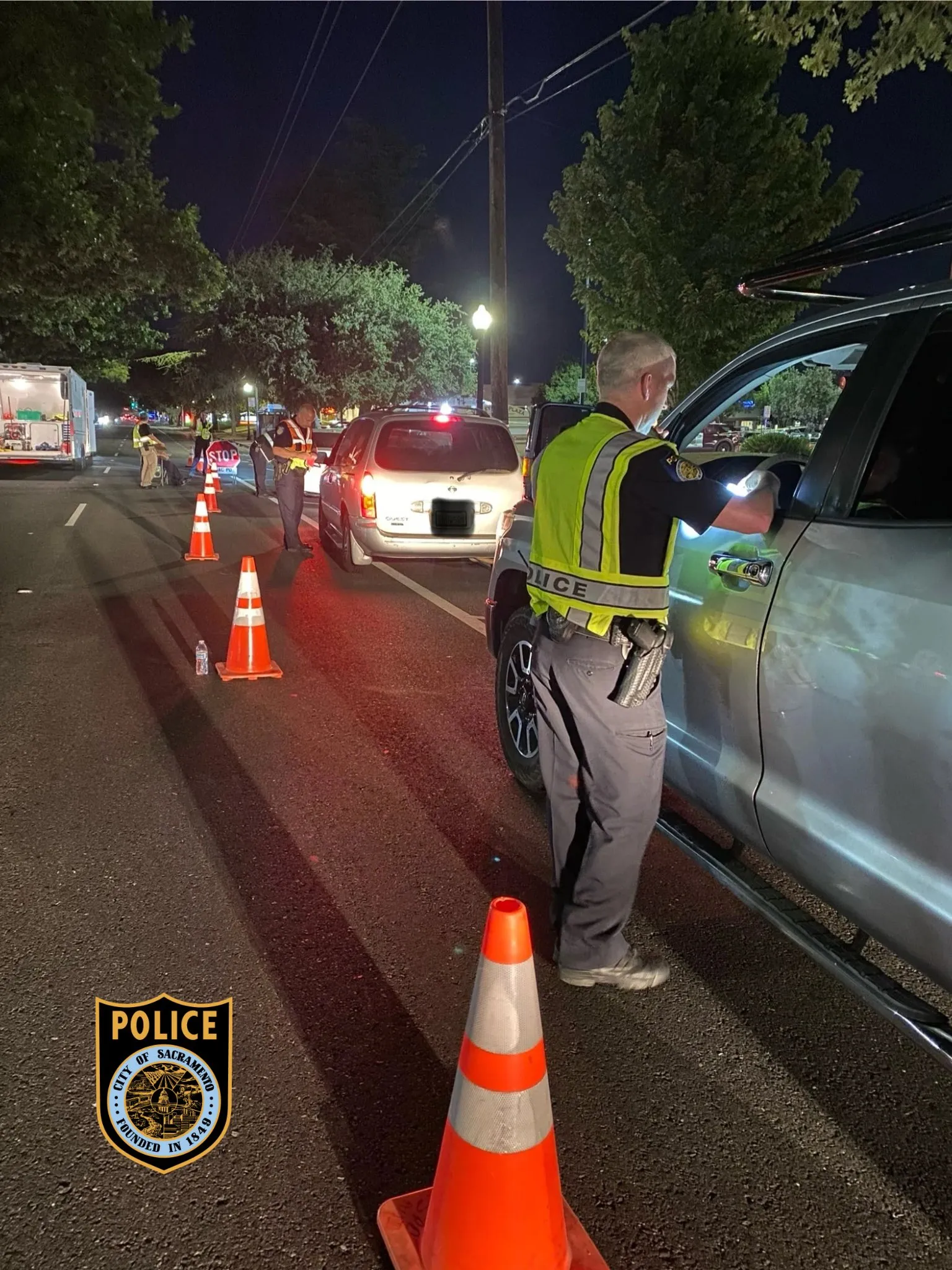 Sacramento Police Department holding DUI checkpoint Dec. 12