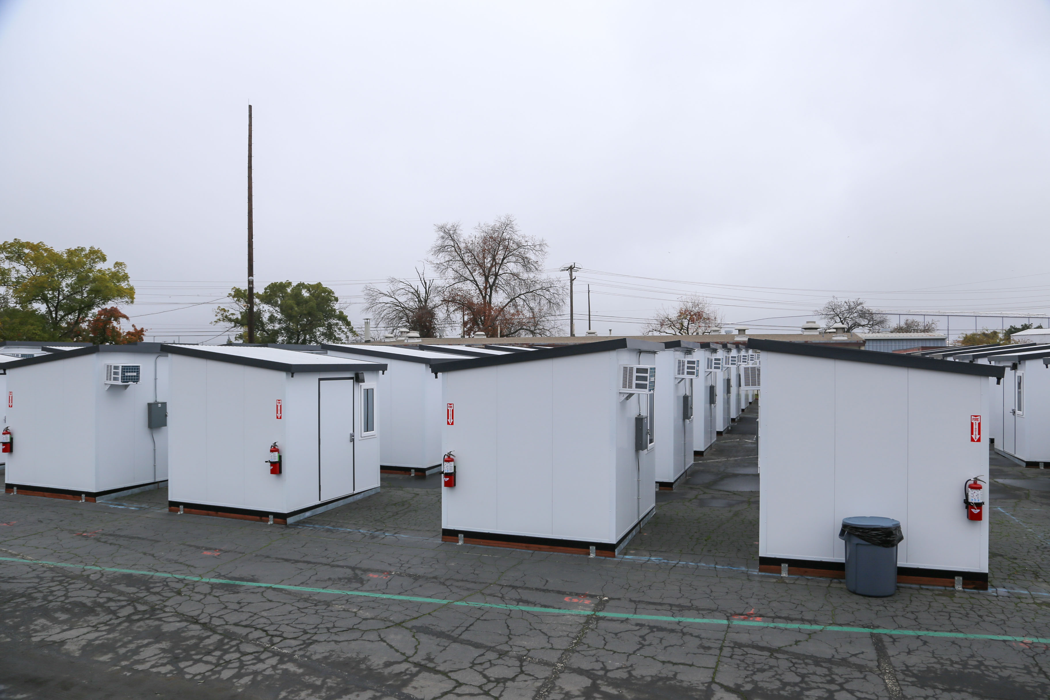 City completes expansion of Roseville Road campus, adding 135 tiny homes for people experiencing homelessness