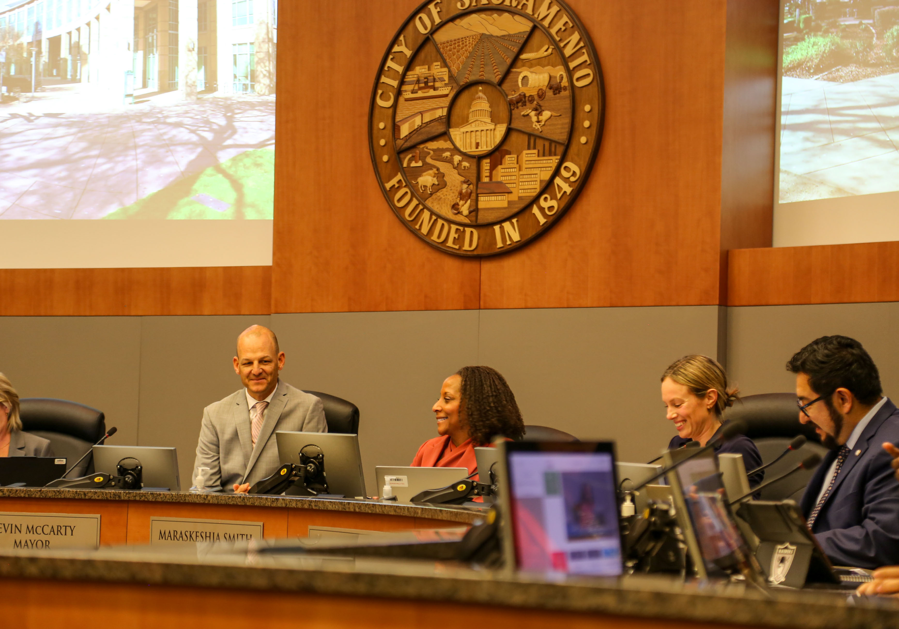 City Council welcomes City Manager Maraskeshia Smith at first official meeting